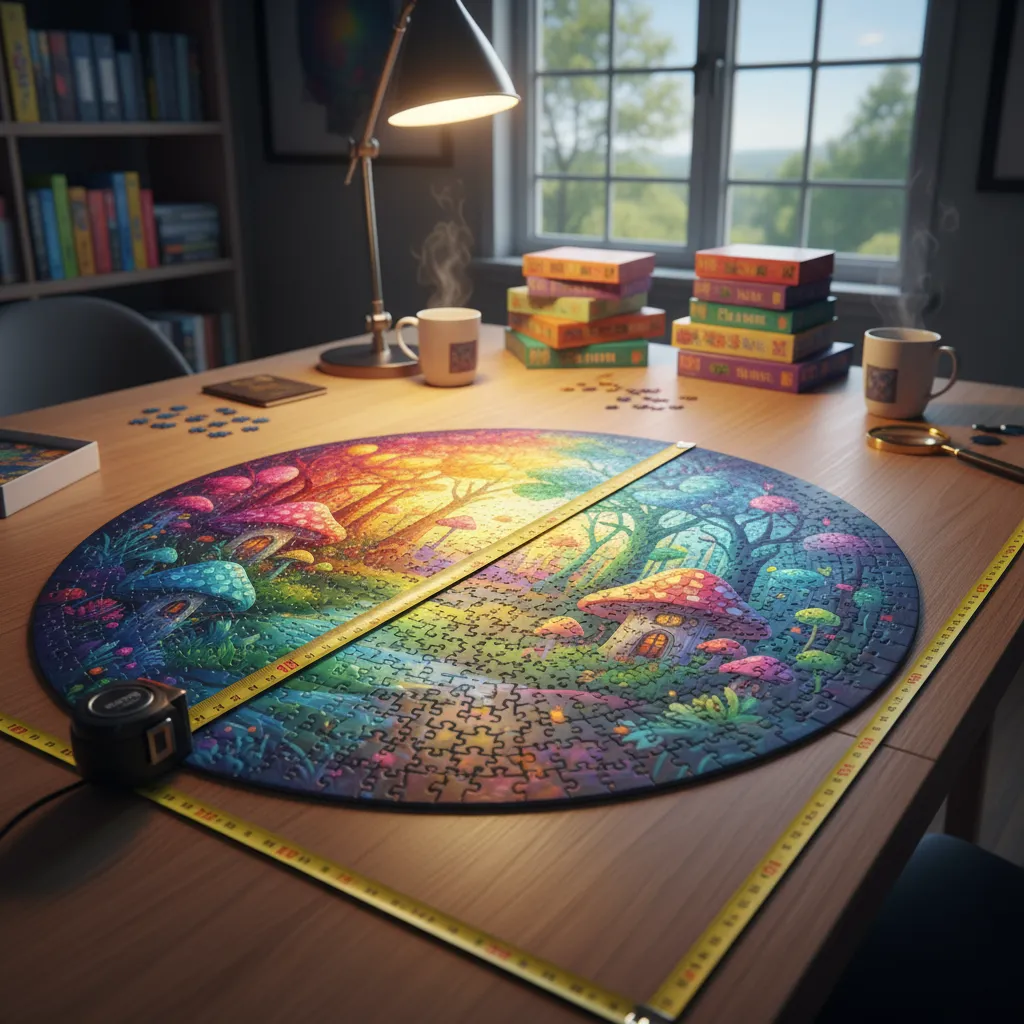 Las medidas ideales de los puzzles de 500 piezas