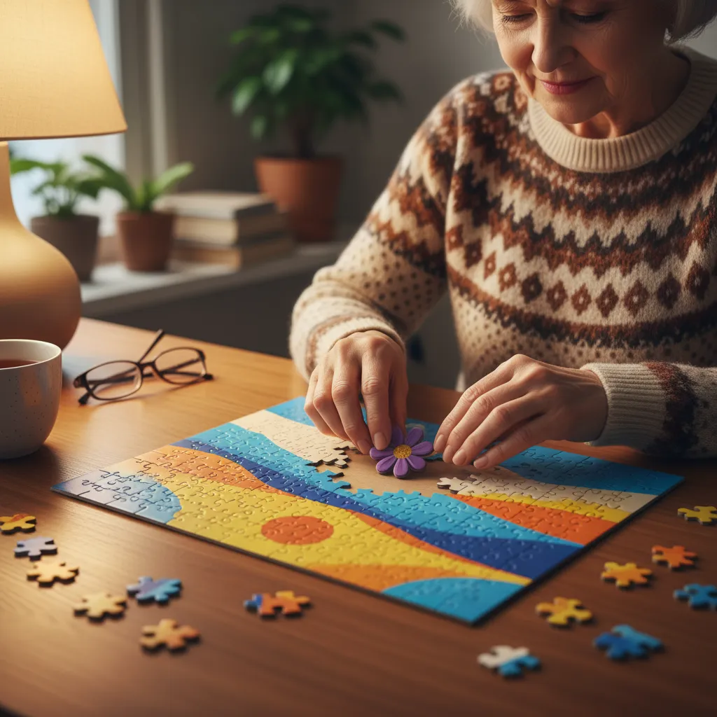Cómo los puzzles mantienen tu cerebro joven y activo
